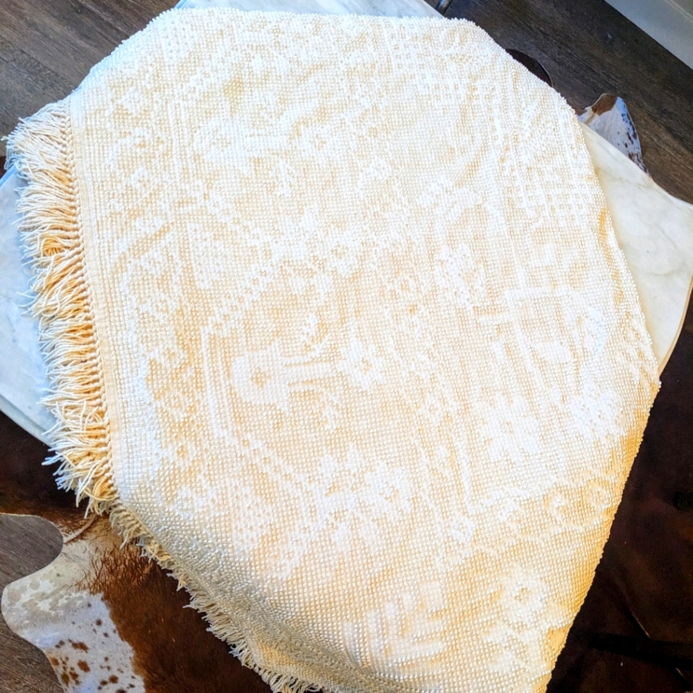 2 vintage fieldcrest coverlets